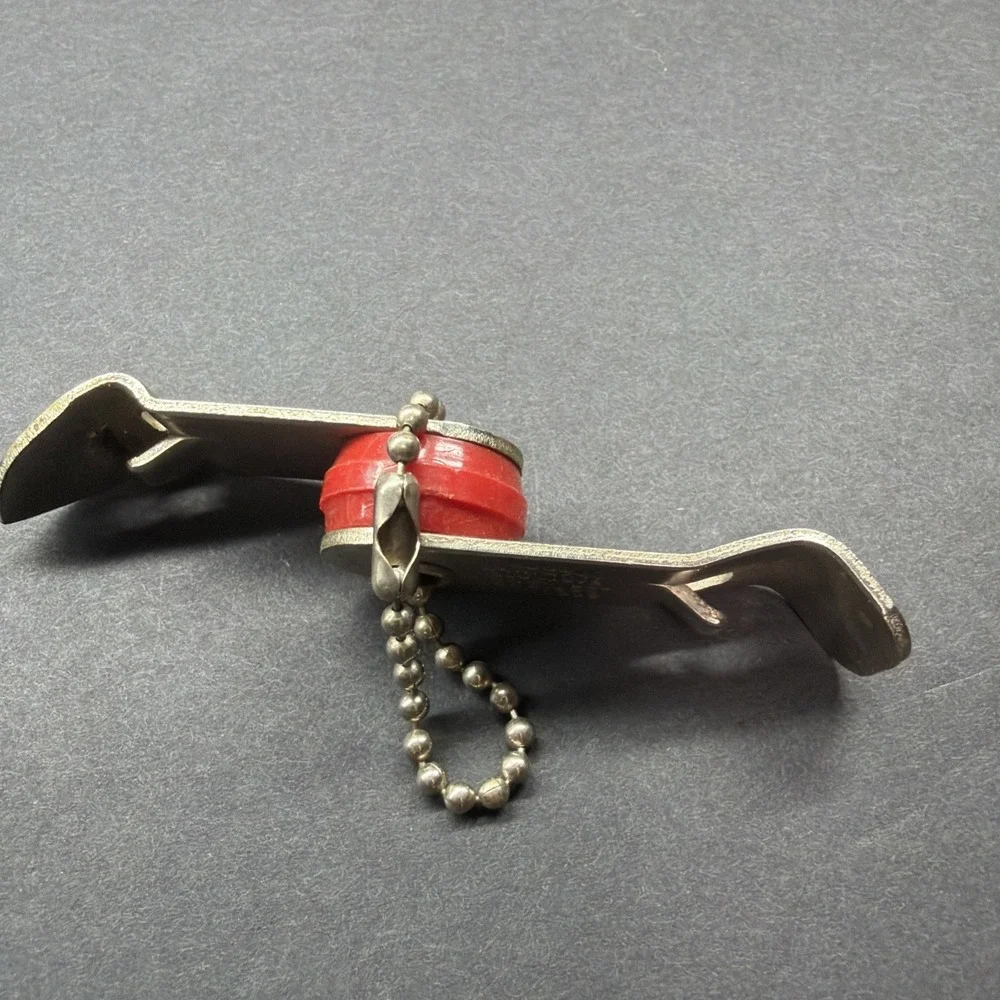 Vintage Hamm's Beer Foldable Keychain/ Bottle & Can Opener  Vaughan USA